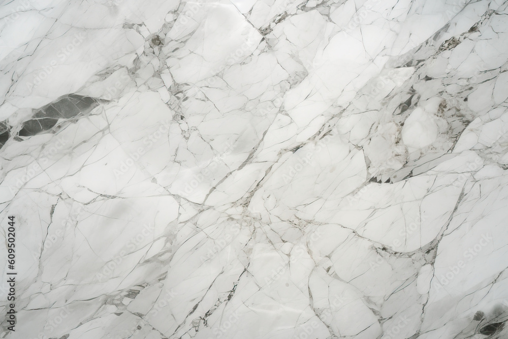 Fototapeta premium A close up of a white marble tile in the style of canvas, Generative AI