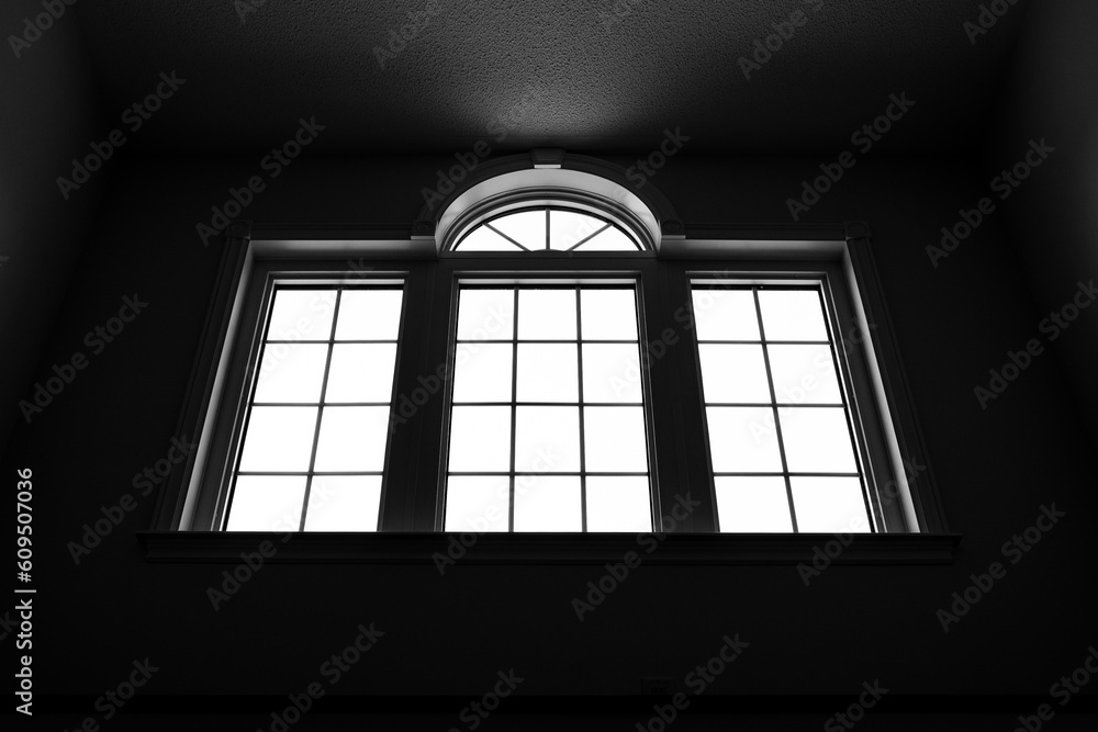 Abstract window silhouette Abstract window silhouette