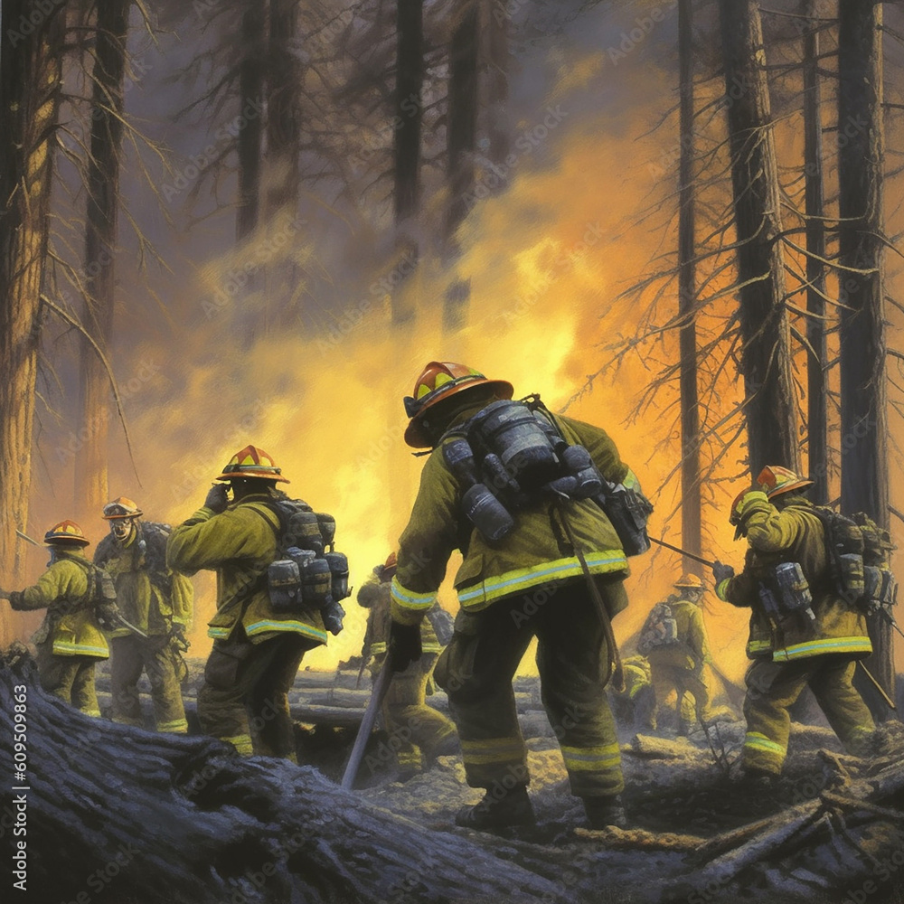 Experience the courage of Alberta's firefighters in this gripping