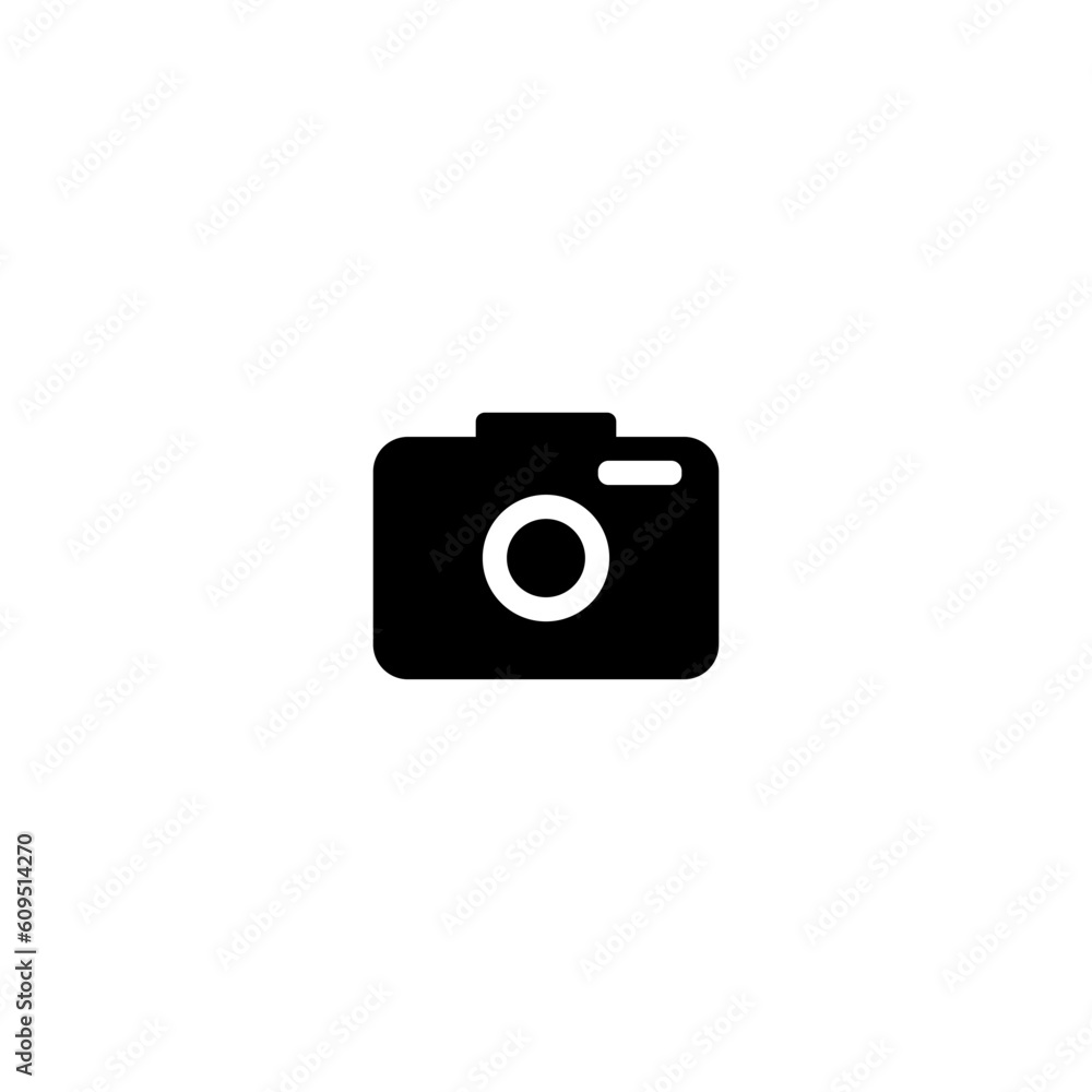 Photo camera icon, simple vector, perfect illustration