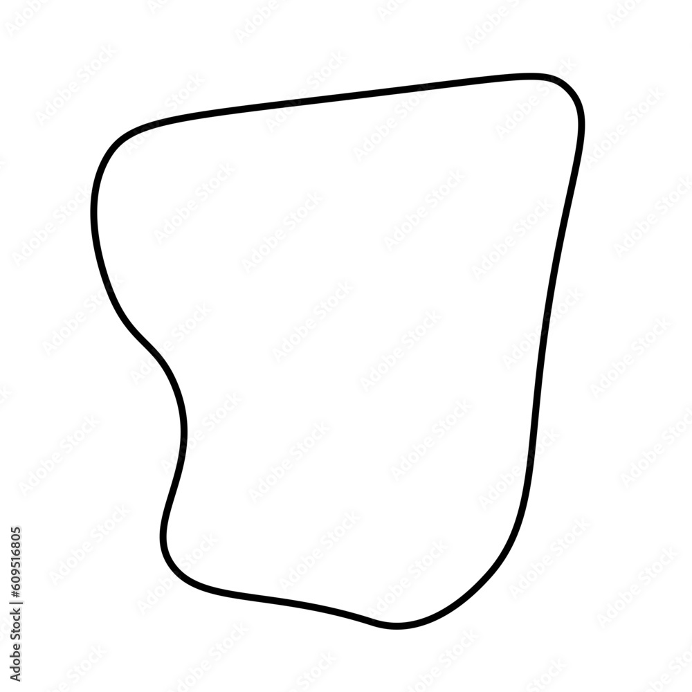 Abstract Shape Outline Abstract Shape Outline