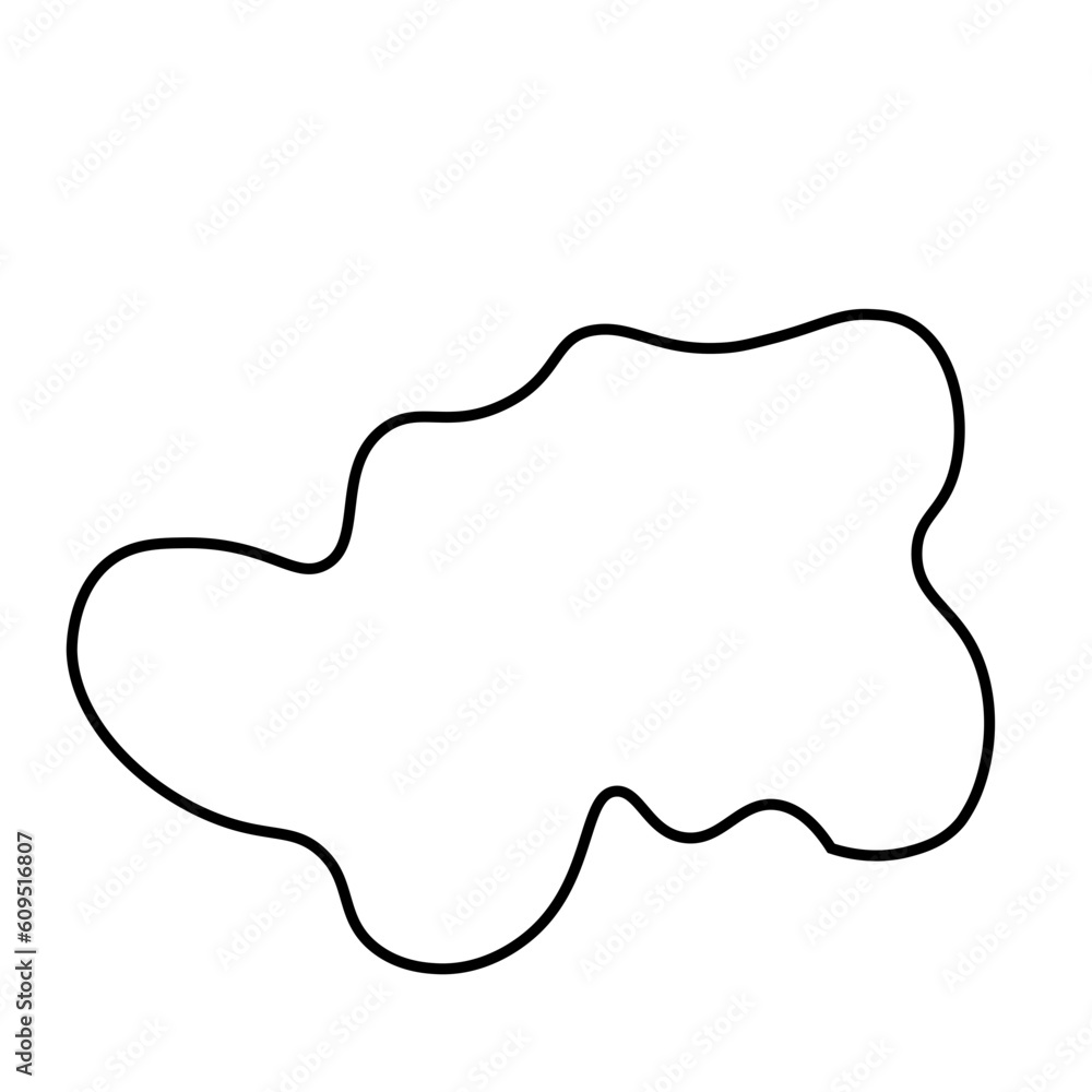 Abstract Shape Outline Abstract Shape Outline