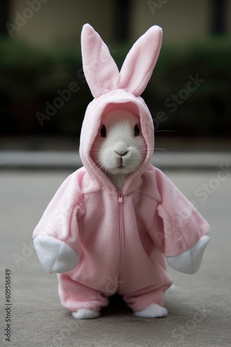 Bunny in a Bunny Costume