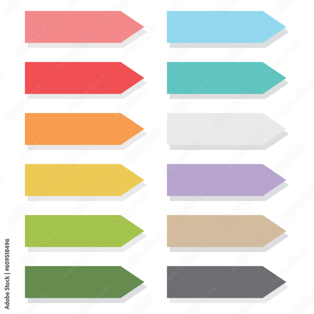 Arrow sticky note memo vector illustration on white background. Arrow sticky note memo can stick to desk as reminders and notebooks as bookmark. School or office supplies and stationery. Arrow sticky note memo vector illustration on white background. Arrow sticky note memo can stick to desk as reminders and notebooks as bookmark. School or office supplies and stationery.