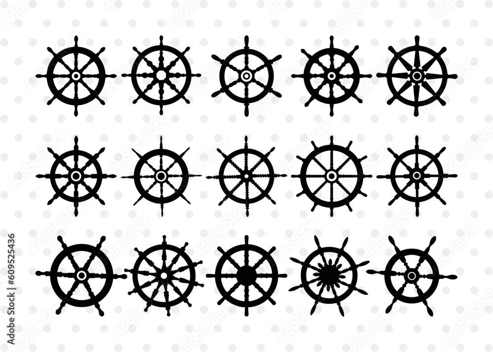 Ship Wheel Silhouette, Nautical Svg, Wheel Marine Svg, Ship Wheel SVG Cut Files, SB00087 Ship Wheel Silhouette, Nautical Svg, Wheel Marine Svg, Ship Wheel SVG Cut Files, SB00087