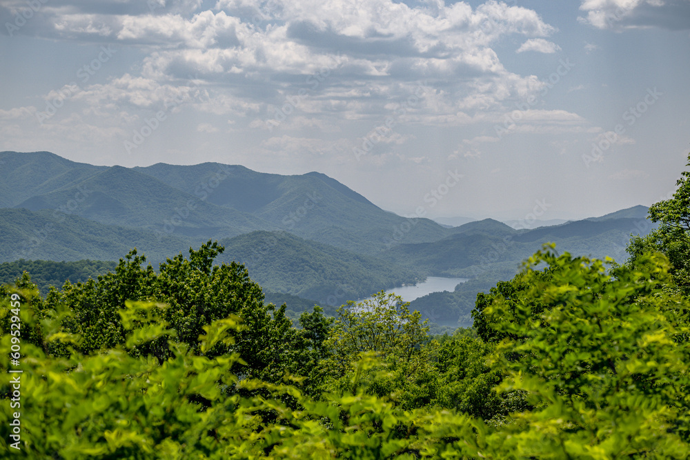 Fototapeta premium lake nantahala, nc 