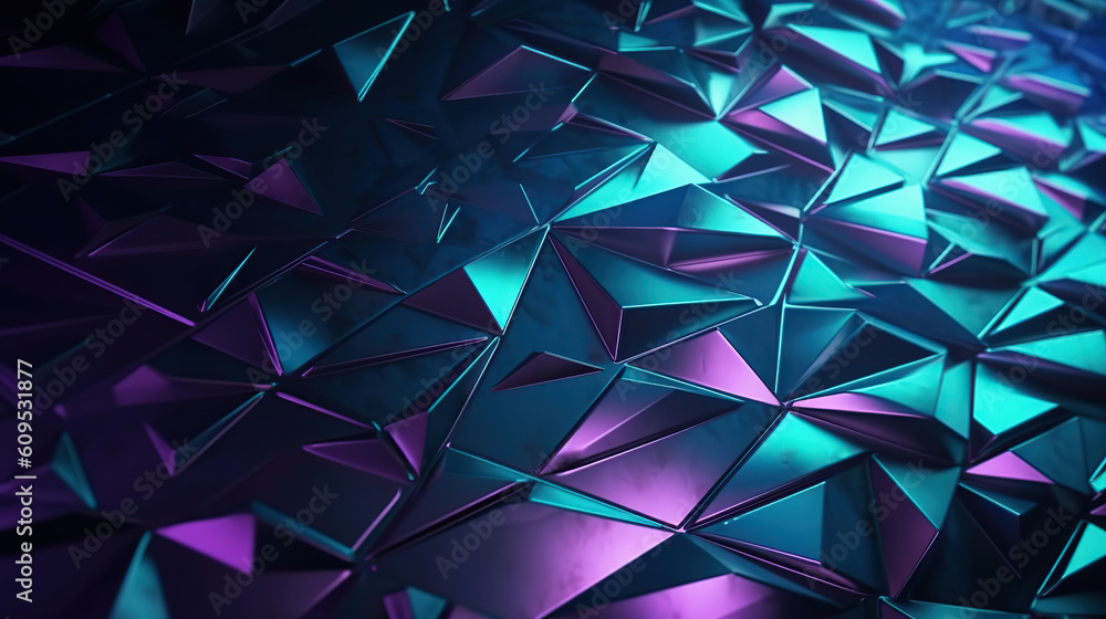 Embossed metallic surface in pink and blue light, ai illustration Embossed metallic surface in pink and blue light, ai illustration
