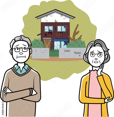 空き家の扱いに悩む夫婦