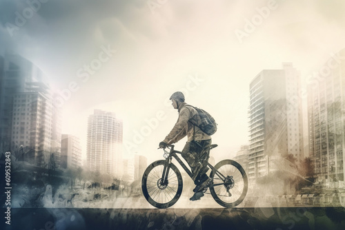 person riding a bicycle © Anayat