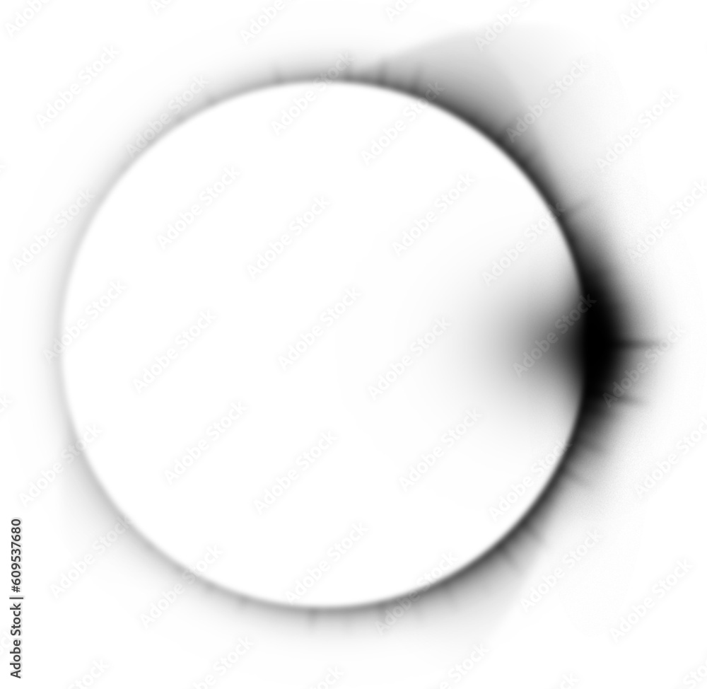 illustration solar eclipse transparent background
