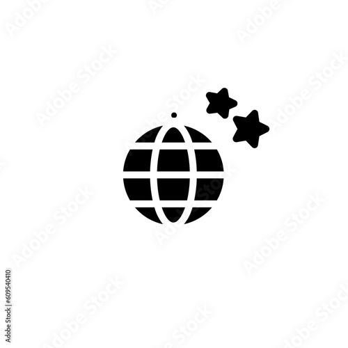 Ball Club Disco Solid Icon