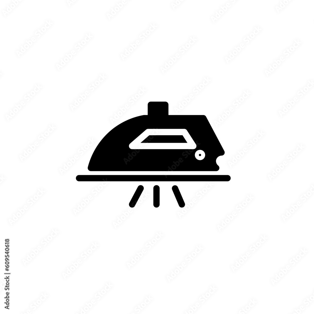 Iron Ironing Sewing Solid Icon Iron Ironing Sewing Solid Icon