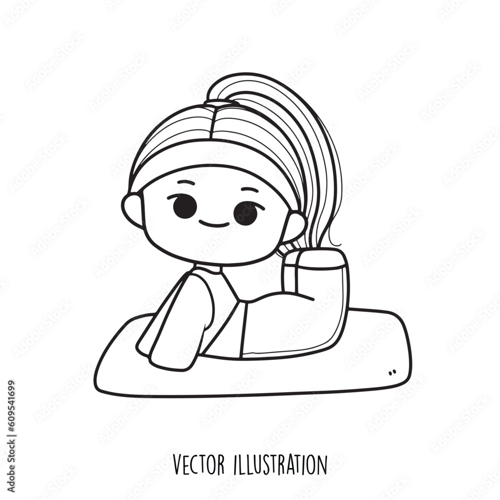 girl doing yoga girl doing yoga