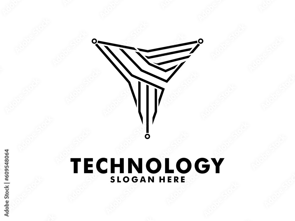 Abstract Digital technology logo design template with initial letter T, Abstract universal premium logo design. Creative line symbol. Abstract Digital technology logo design template with initial letter T, Abstract universal premium logo design. Creative line symbol.
