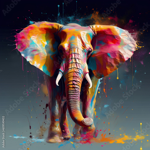 The Colorful Elephant