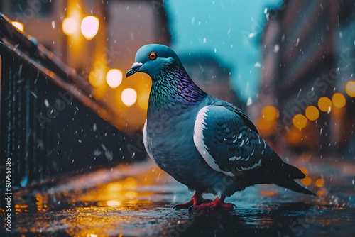 Wallpaper Mural pigeons on the roof Torontodigital.ca