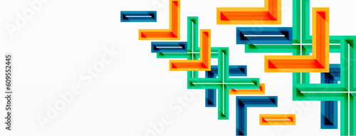 Minimal geometric background cross line. Design for wallpaper, banner, background, landing page, wall art, invitation, prints, posters