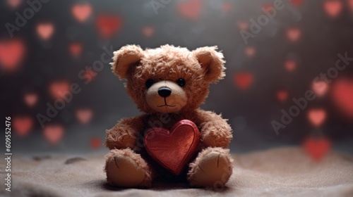 teddy bear with heart © faiz