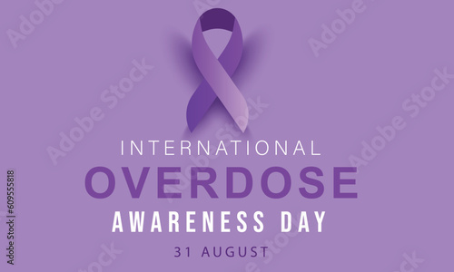 International Overdose awareness day. background, banner, card, poster, template. Vector illustration.
