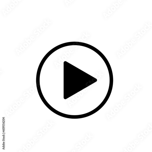 play button icon, icon