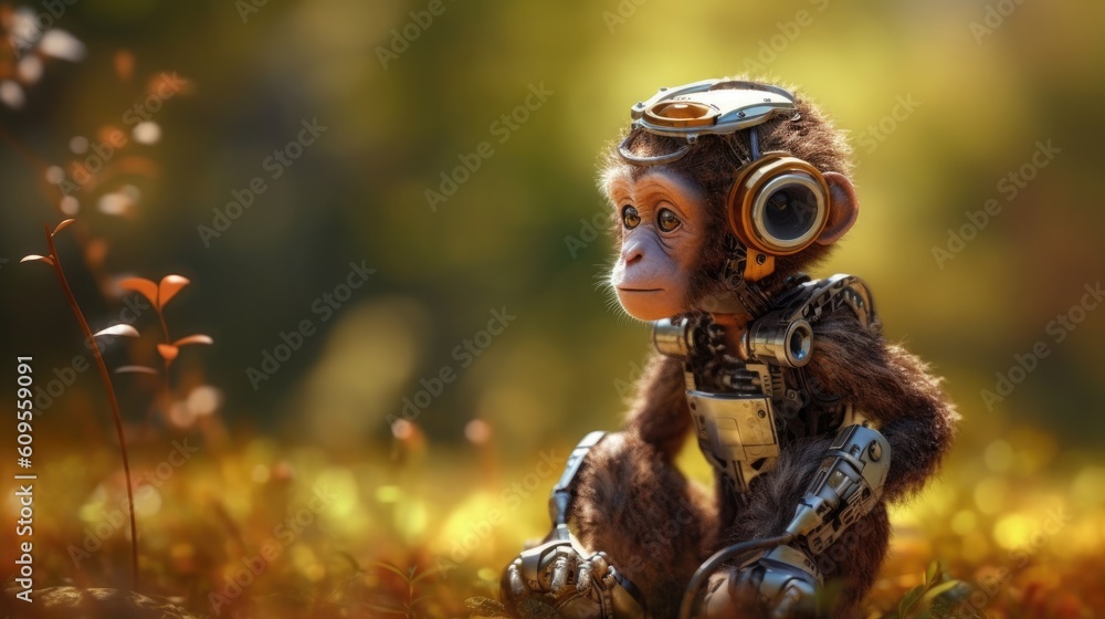 monkey in sad mood monkey in sad mood