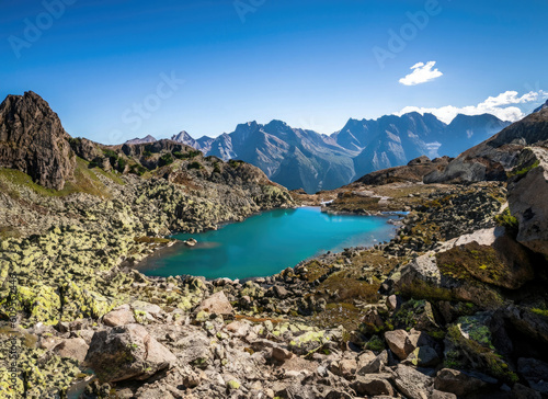 lake in the mountains