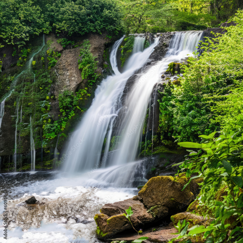 waterfall in the forest