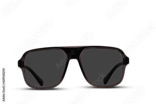 Sunglasses with isolated on white background