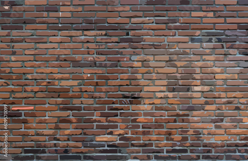 Beautiful block brick wall pattern texture background