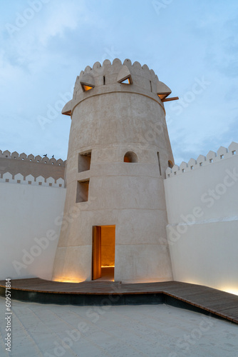 Qasr Al Hosn fort in center of Abu Dhabi (UAE) the old palace of the ruling family.