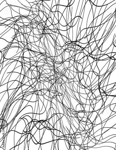 Chaotic Lines, Random Chaotic Lines, Scattered Lines, Random Chaotic Lines Asymmetrical Texture