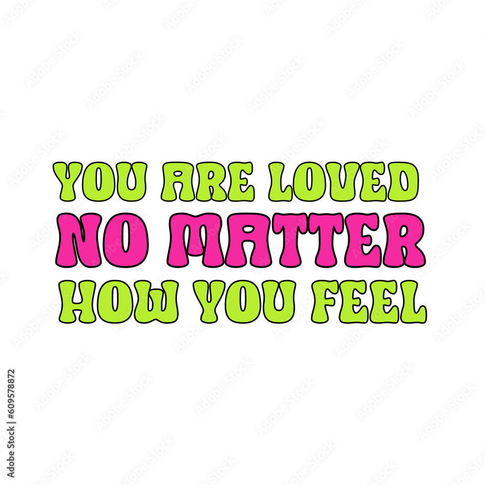 Naklejka premium Inspirational quote.Motivational quote. Typography quote.Colorful quotes design.