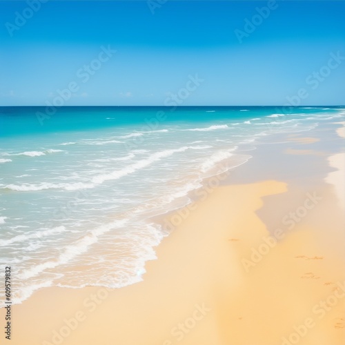 beach with sand and sea view