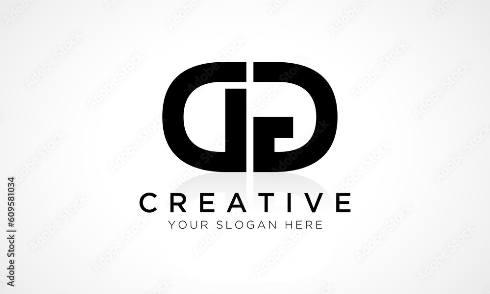 DG Letter Logo Design Vector Template. Alphabet Initial Letter DG Logo Design With Glossy Reflection Business Illustration. DG Letter Logo Design Vector Template. Alphabet Initial Letter DG Logo Design With Glossy Reflection Business Illustration.