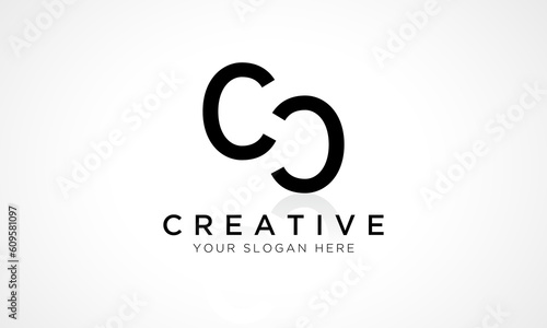 CC Letter Logo Design Vector Template. Alphabet Initial Letter CC Logo Design With Glossy Reflection Business Illustration.