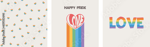 Happy Pride postcards