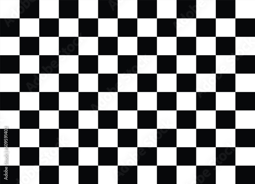 black and white checkers board