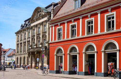 Speyer am Rhein mit Postgalerie und Altpörtel