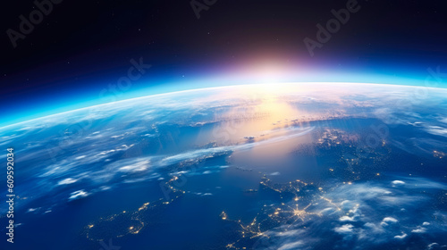View of Earth from space © Florian