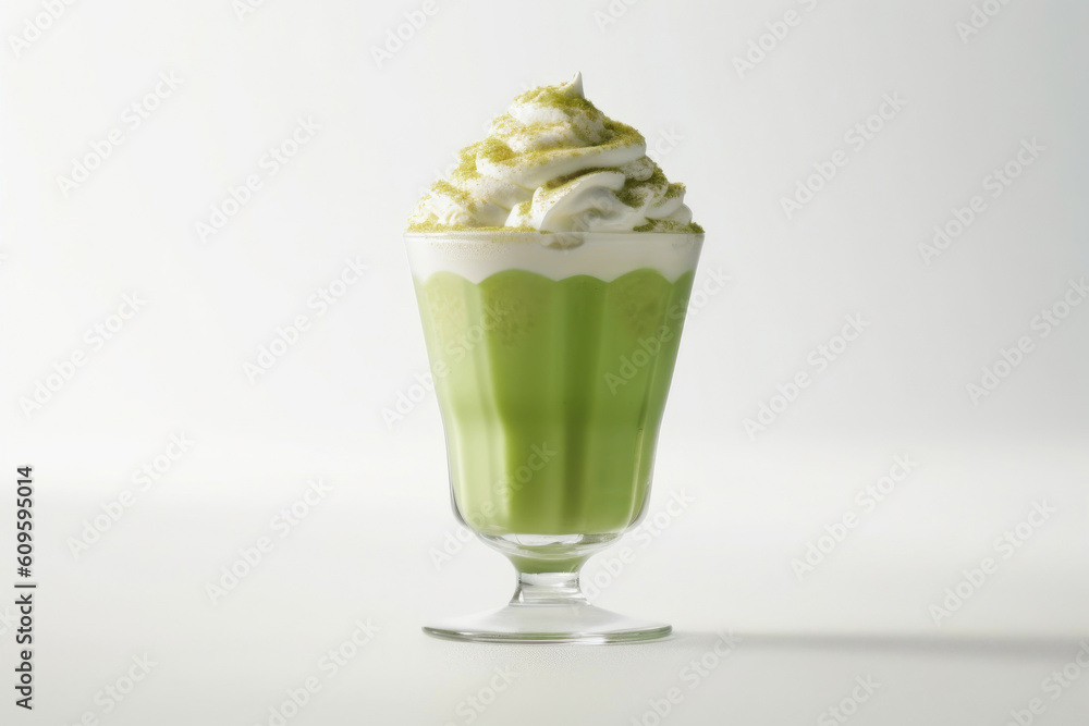 Whipped Matcha Dream: A Delicate Indulgence. Generative AI Whipped Matcha Dream: A Delicate Indulgence. Generative AI
