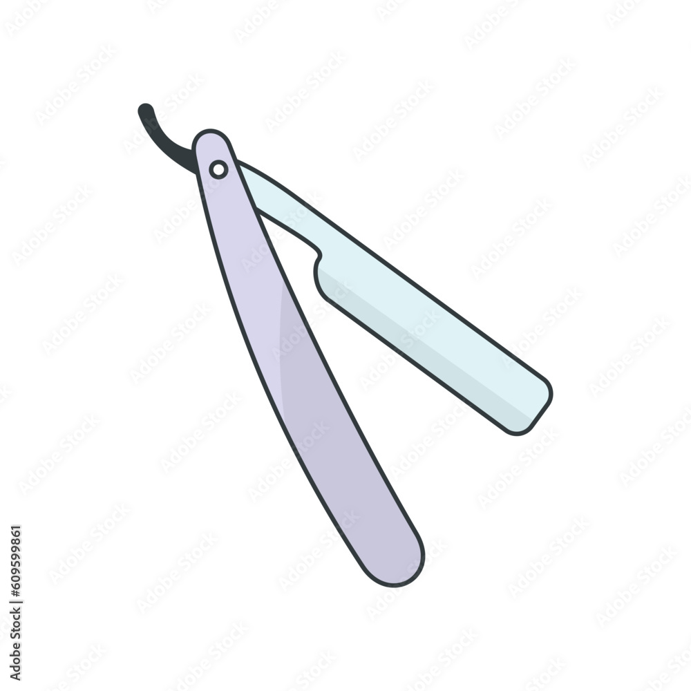 Straight Razor icon vector design templates simple and modern Straight Razor icon vector design templates simple and modern