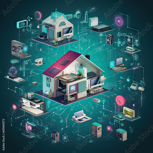 networked house, internet of things
