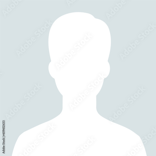 Default Male Avatar Profile Icon, Social Media Chatting Online User Vector