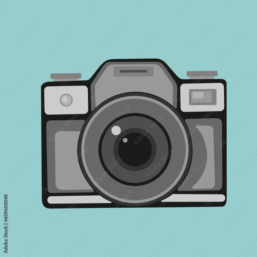 camera icon vector clip art illustration cartoon design