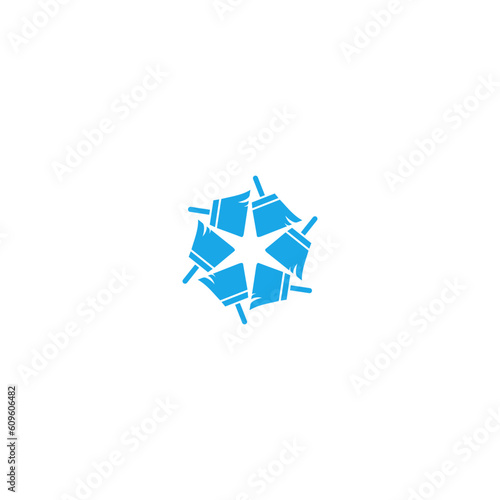 Six Stars Cleaning Logo