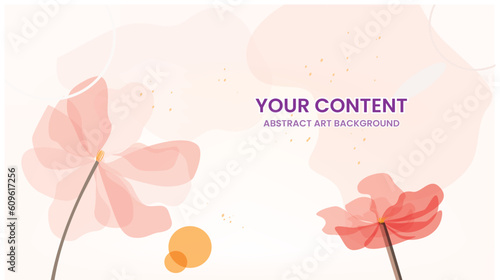 Abstract Flower pattern 