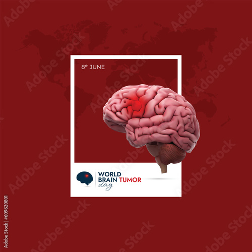 World Brain Tumor Day Design for Spread Awareness and Educate People About Brain Tumors