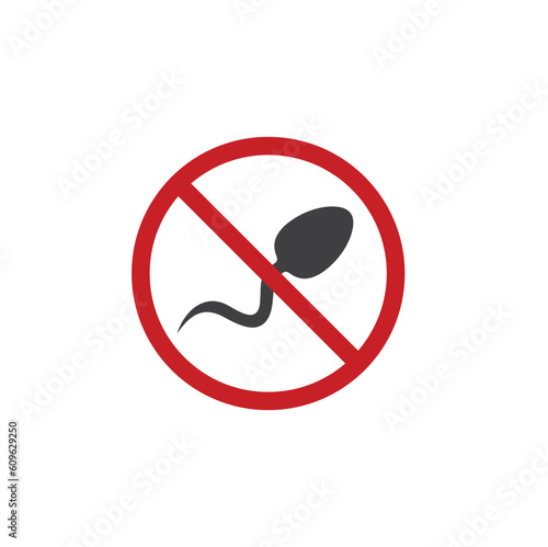 illustration of contraception, vector art.