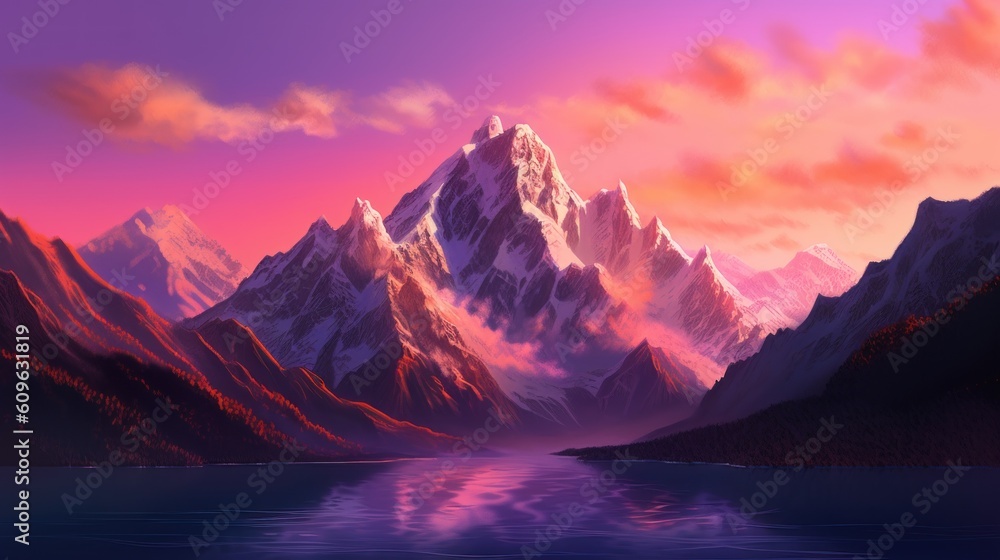 sunrise in the mountains sunrise in the mountains