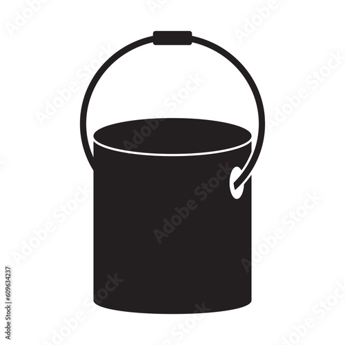 bucket icon vector